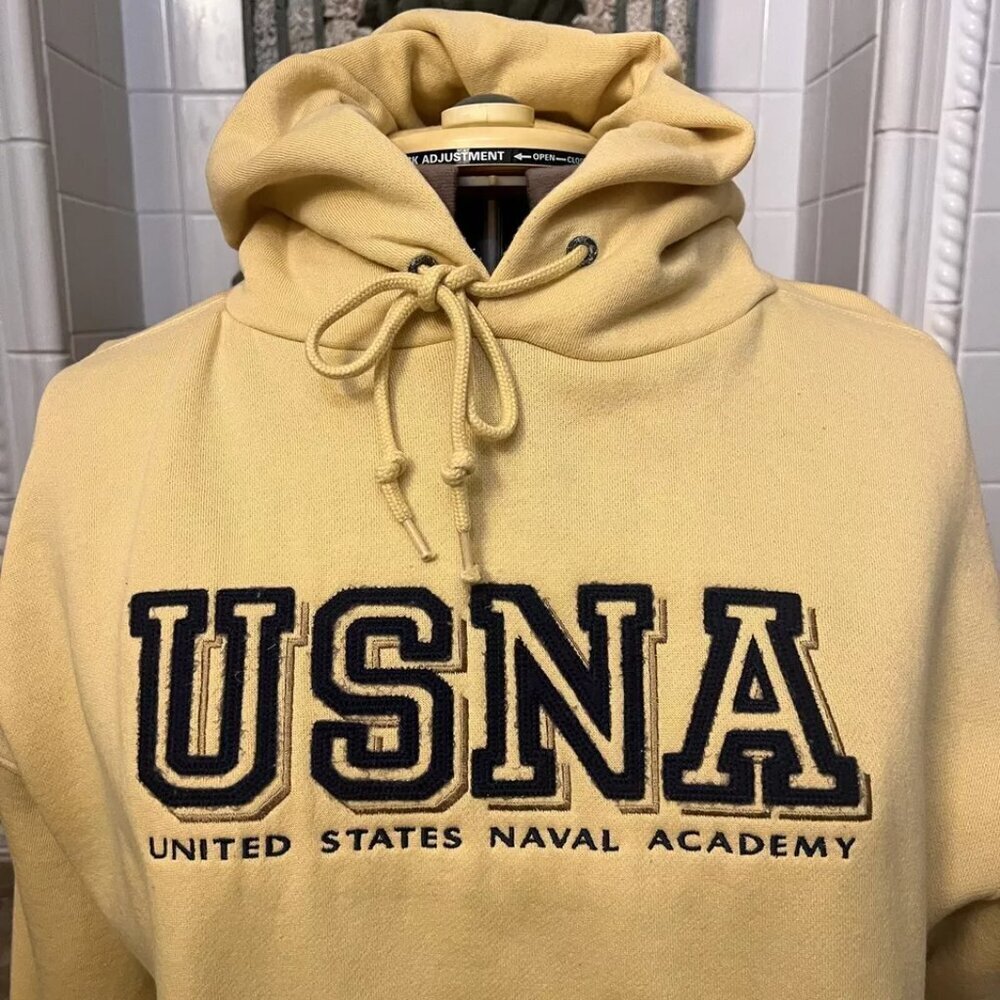 US Naval Academy . Sz L. New. Hoodie Sweatshirt. $75 Annapolis Academy Store D - Picture 2 of 7